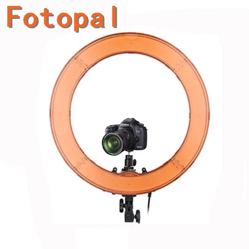 Fotopal RL18 48 см регулируемая светодиодная кольцевая студийная лампа свет для селфи