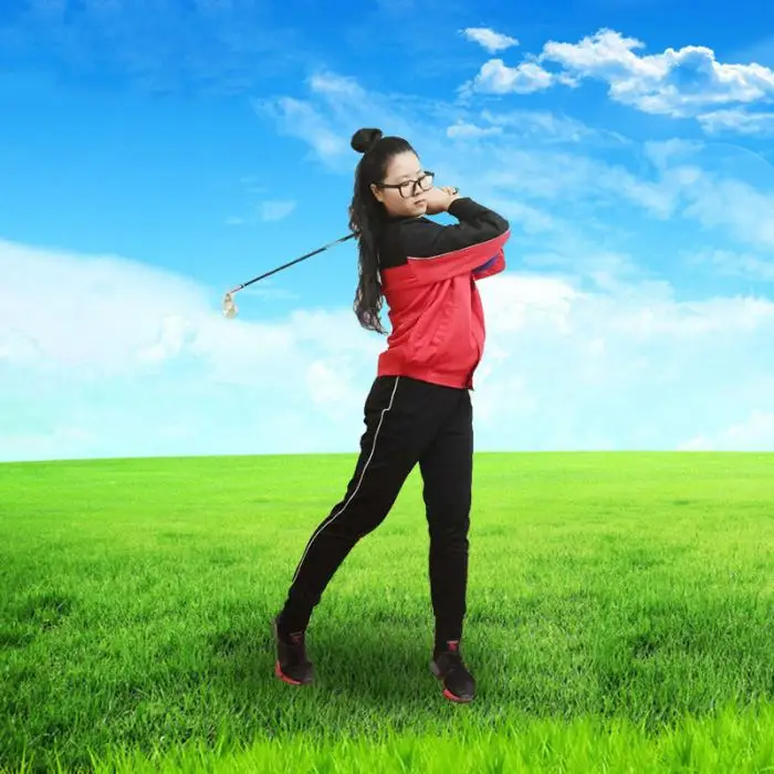 Гольф интеллигентая(ый) Воздействие мяч для обучения махам в гольфе помощи помочь коррекции осанки для дрессировки XR-Лидер продаж