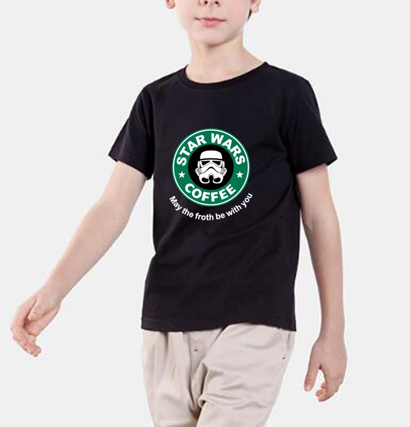 

star war kids t shirts 2018 new fashion brand clothing children t-shirts streetwear short sleeve baby boy clothes homme mma tops