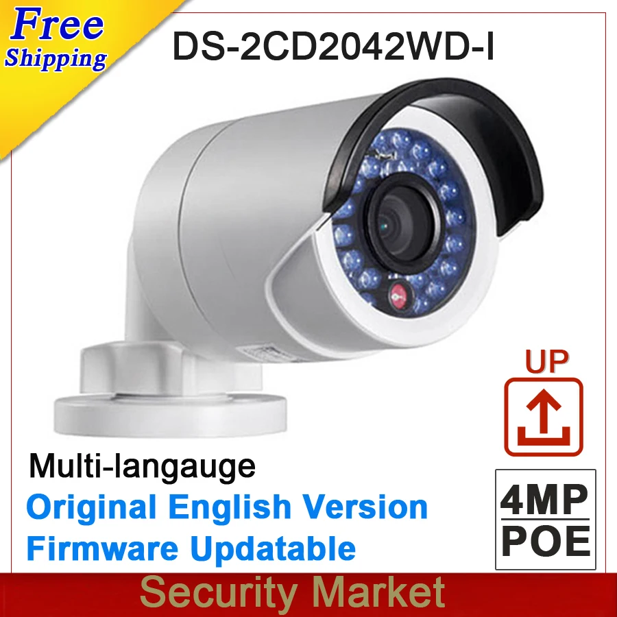 Original hik English version DS 2CD2042WD I 4MP Replace DS 2CD2035 I DS ...
