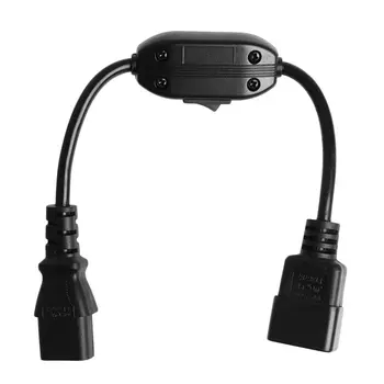 

Special PDU UPS Power Cord Cable 30cm, IEC 320 C14 to C13 with On/Off Switch