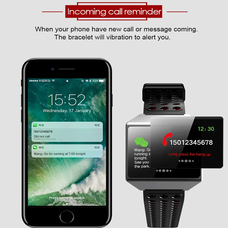 Intelligent Bracelet Men's Sports Watch Women Heart Rate Blood Pressure Waterproof Multifunction Running Meter Sleep Monitoring Intelligent Bracelet Men's Sports Watch Women Heart Rate Blood Pressure Waterproof Multifunction Running Meter Sleep Monitoring