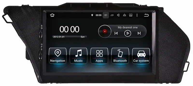 Автомобильный радиоприемник Ouchuangbo android 9 0 7 дюймов оригинальный стиль Mercedes Benz GLK