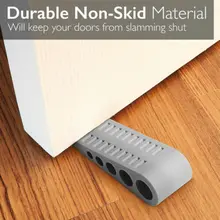 Новая дверь стоп большой резиновый упор для двери клин двери jam Catcher блок офис детские безопасные аксессуары