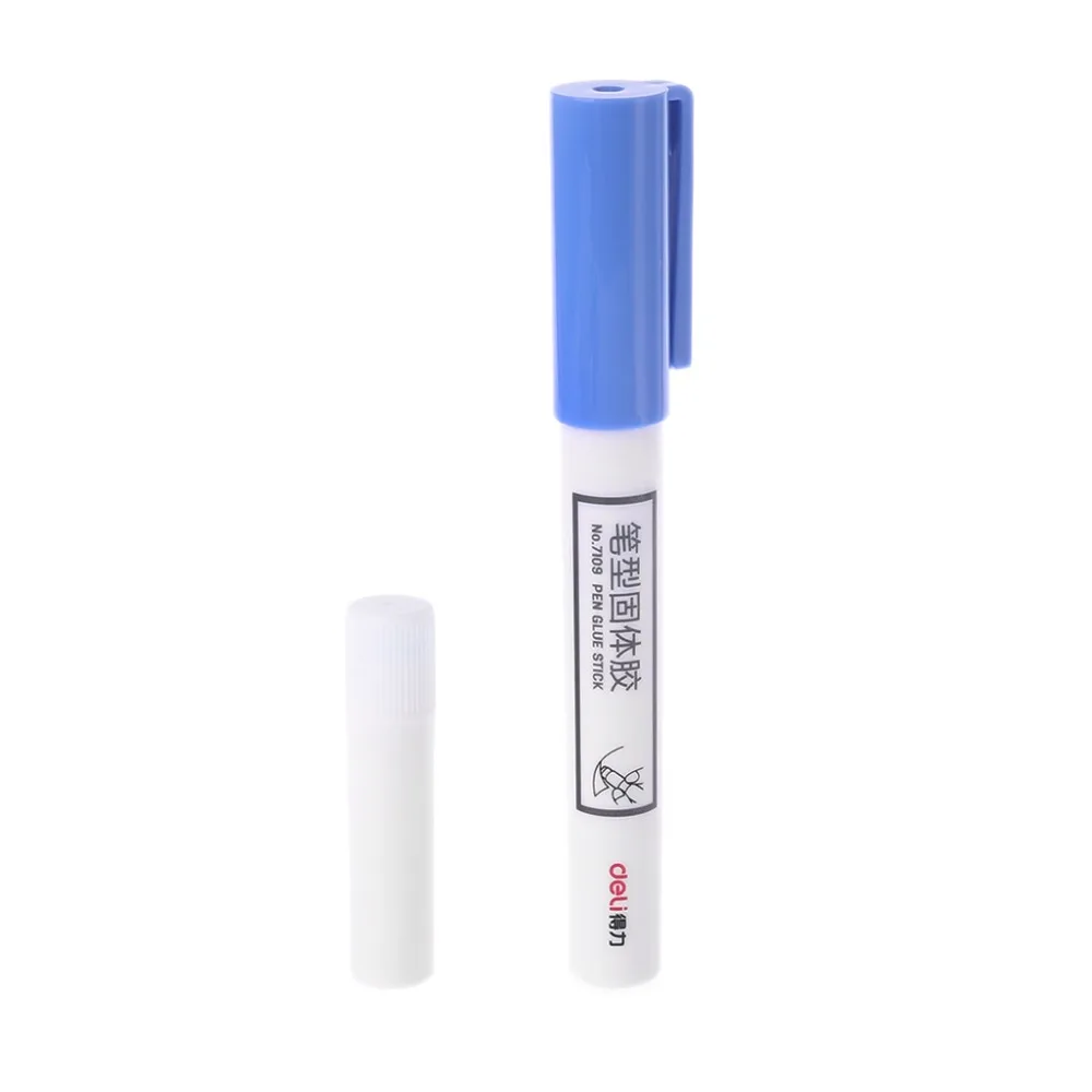 

Pen Shape Glue Stick Strong Adhesive With Refill Set School Office Supplies DIY