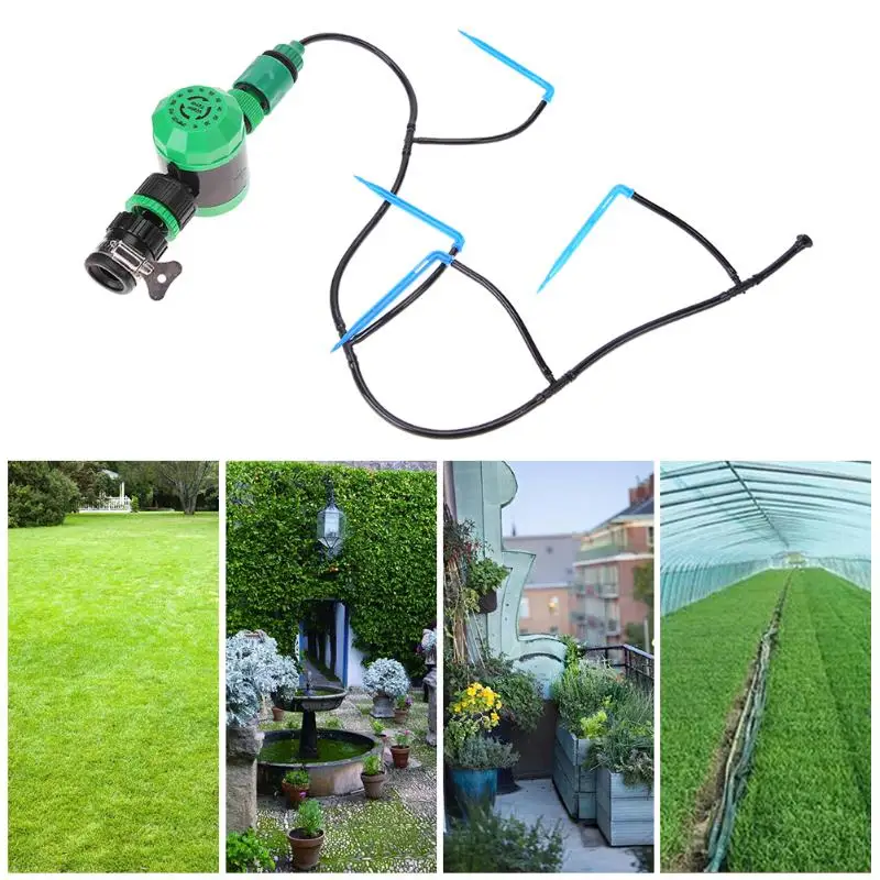 1 set Automatic Hose Plant Watering Irrigation Kits DIY Drip Atomizing