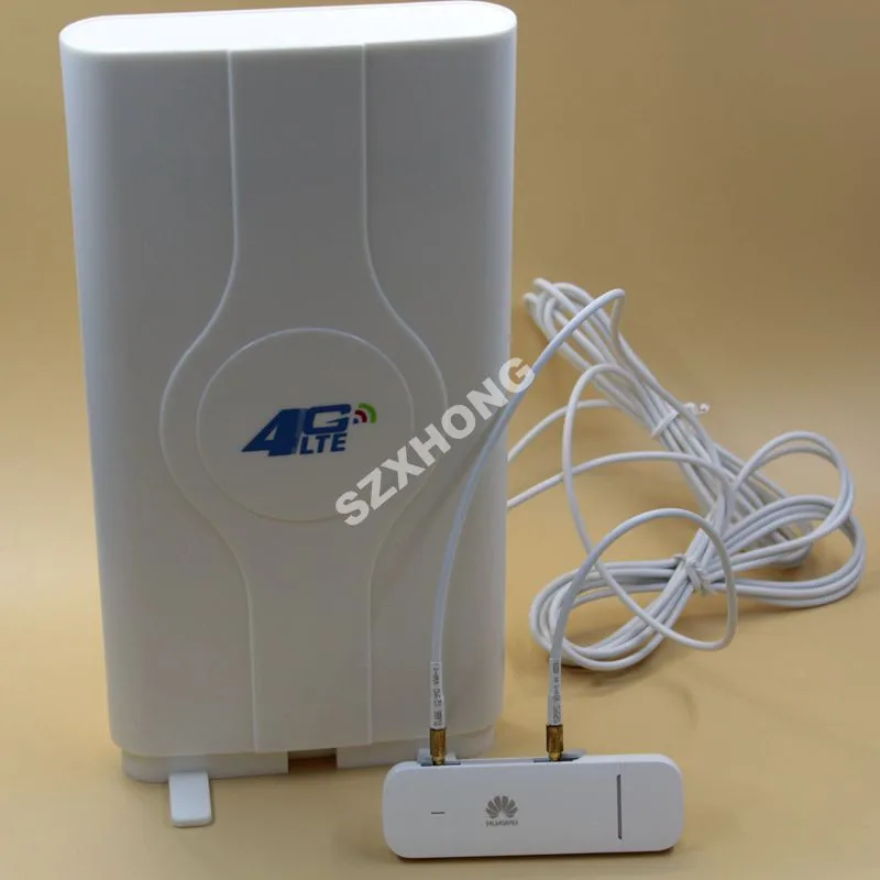 Разблокированный Huawei 4G модем E3372 E3372h 607 с антенной LTE USB ключ usb для ноутбука PK huawei