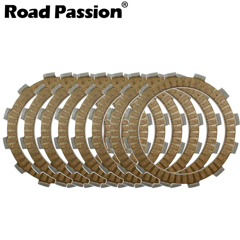 Комплект фрикционных тарелок для мотоцикла Road Passion 8 шт. Honda CRF250R CRF250 CRF 250 R 2004 2010 CR125R CR 125 2000 2014| |