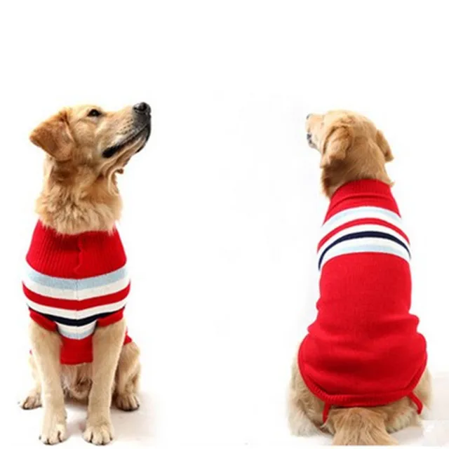 fashion comfortable large christmas clothing pet pullovers male dog christmas outfits for large dogs
