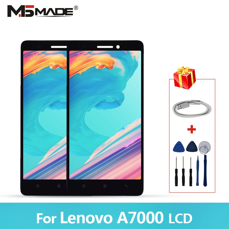 

5.5" Original For LENOVO A7000 LCD Touch Screen Display For Lenovo A7000 Display Digitizer Replacement Parts Free Shipping