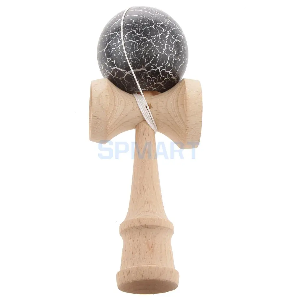 Eyeball Shaped краска для трескающих покрытий деревянные Kendama дети мастерство мяч игры дети веселые деревянные игрушки