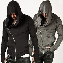 Moderní pánská mikina se zipem na způsob Assassins Creed