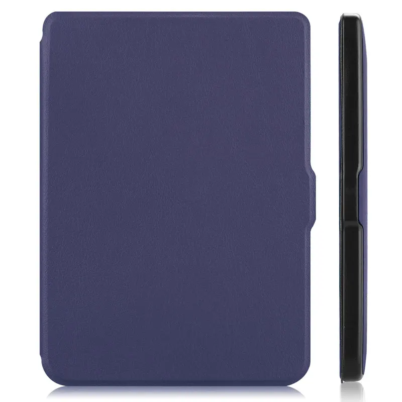 Ультра тонкий чехол для смарт-телефона чехол для Kobo Clara Clear HD 6 дюймов pu кожаный чехол для электронных книг защитный чехол Чехол+ пленка+ ручка - Color: nary