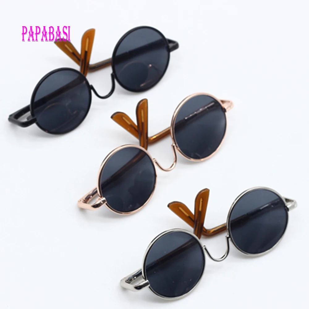 1pcs Black Sunglasses For 18inch 45cm girl dolls as for BJD Blyth dolls
