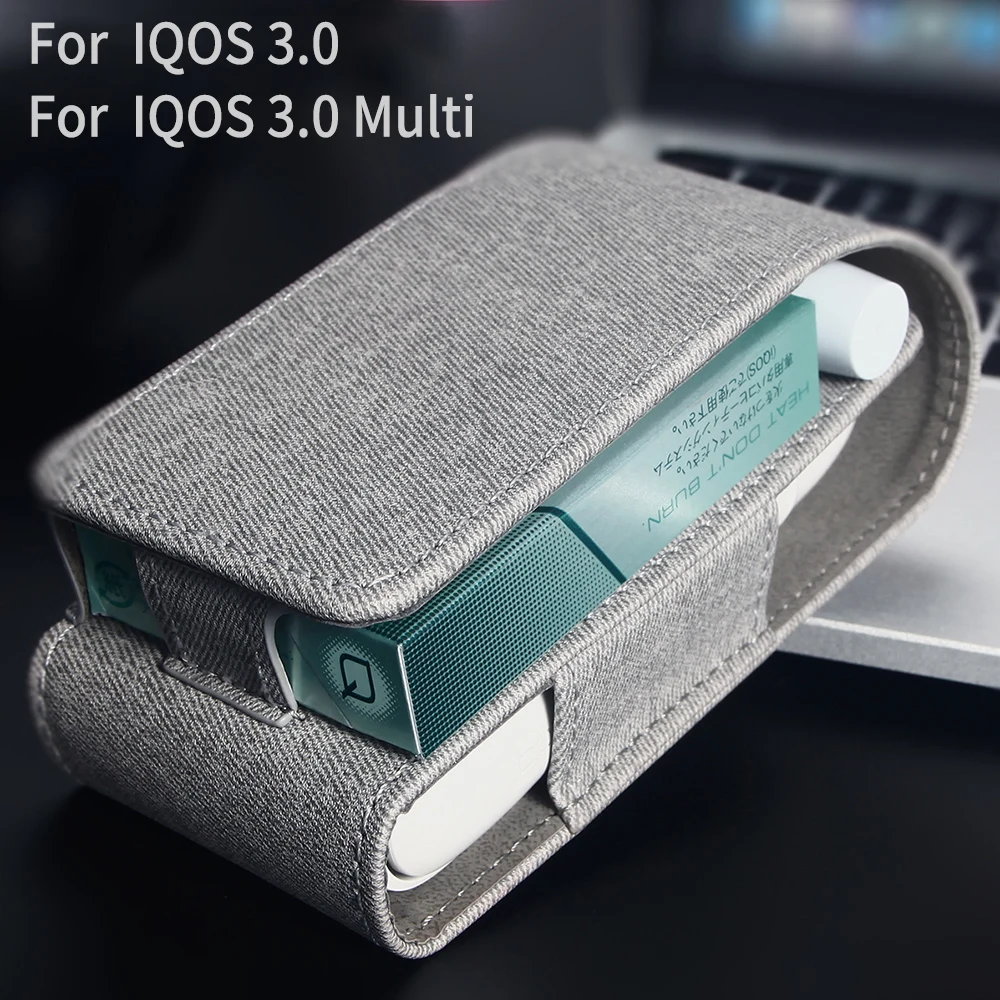 Чехол для iQOS 3 0 Multi PU кожаный держатель электронных сигарет Коробка переноски