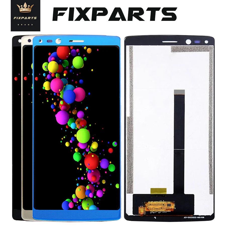

5.5" Doogee mix LCD Display Touch Screen Digitizer Assembly Mix 2 5.99" Doogee Mix2 LCD Black Replacement Parts Doogee mix Lite