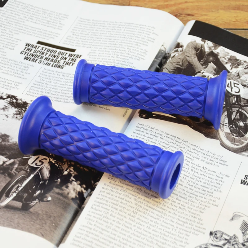 

Universal 7/8'' 22MM rubber Motorcycle handle grips coffee Motorbike handlebar grips