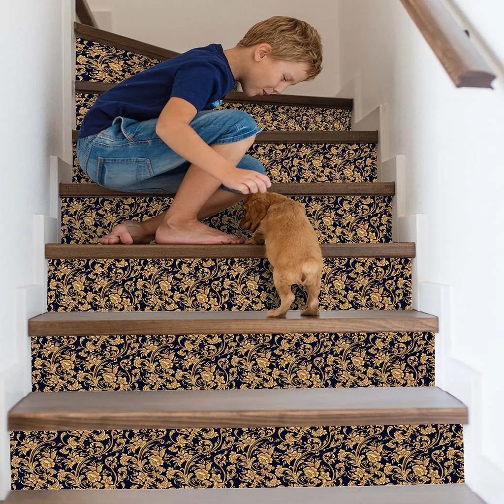 DIY Stairs Stickers Home Decal Staircase Floor Sticker Waterproof
