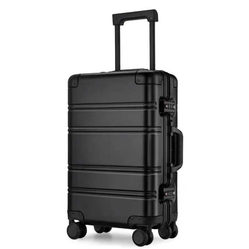 CARRYLOVE 2" 24" дюймов spinner carry on Дорожный чемодан Алюминиевая сумка с колесами на колесах