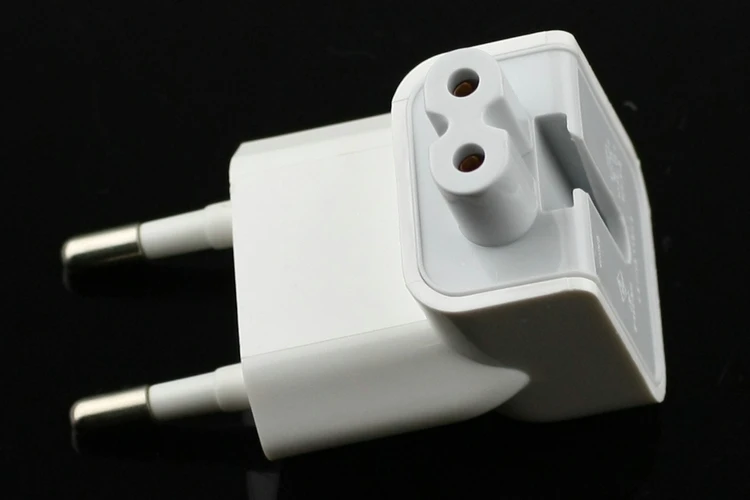 Евро ЕС вилка утка голова для Apple iPad iPhone USB зарядное устройство MacBook адаптер питания съемный AC стены электрические ЕС вилка адаптер