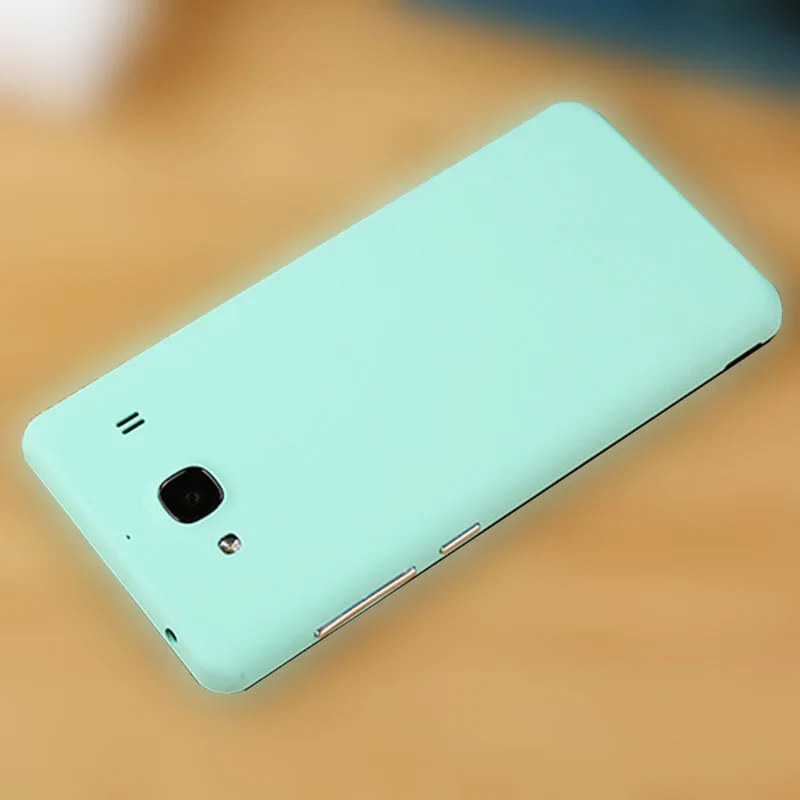 AAA Redmi 2 задняя крышка для Xiaomi Redmi2 задняя крышка чехол батарея задняя дверь с кнопкой питания для Redmi 2 крышка батареи - Цвет: Mint Green