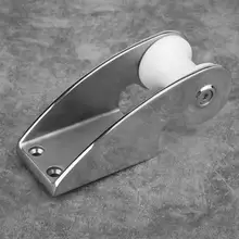 Морской лодка яхта лук якорь роликовый Кронштейн резиновый ролик 316 нержавеющая сталь для фиксированного якоря