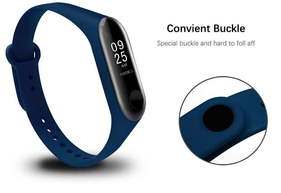 Bracelet for Xiaomi Mi Band 3 Sport Strap watch Silicone wrist strap For xiaomi mi band 3 accessories bracelet Miband 3 Strap 0033