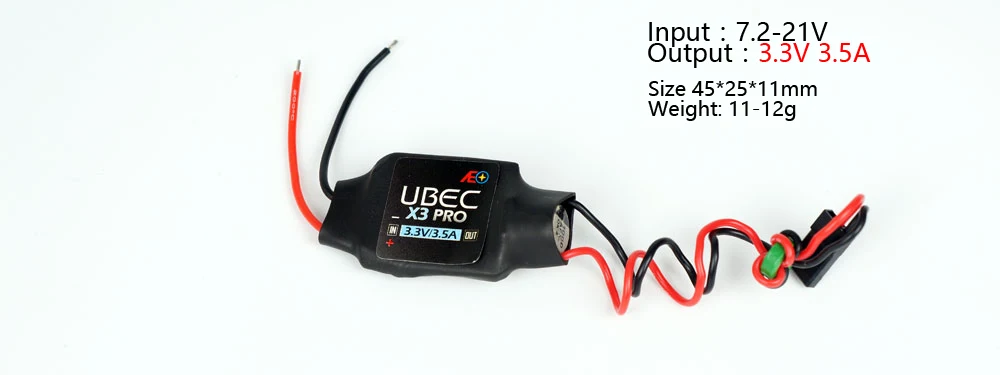 AEORC BEC UBEC Pro(3,3 V 3.5A/5 V 3.5A/5 V 5A/6 V 3.5A/7,2 V 3A/7,2 V 4.5A/9 V 3A/9 V 4.5A/12 V 3A /12 в 4,5 а) для RC - Цвет: AEBC614