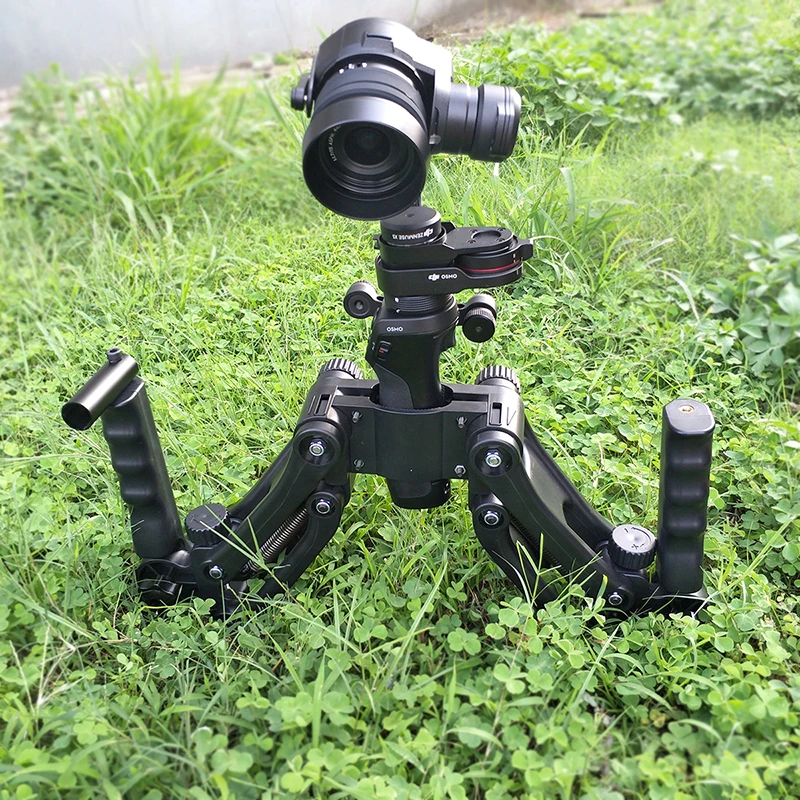 Dual Handheld Stabilizer holder Gimbal Extended Bracket for DJI Osmo RONIN S Zhiyun Smooth 4 Q Camera Accessories 1 (12)