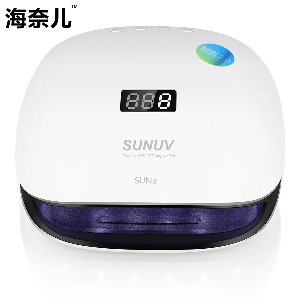 SUNUV-SUN4-48W-UV-LED-Lamp-Nail-Dryer-Lamp-with-LCD-Display-Removable-Base-Smart-UV