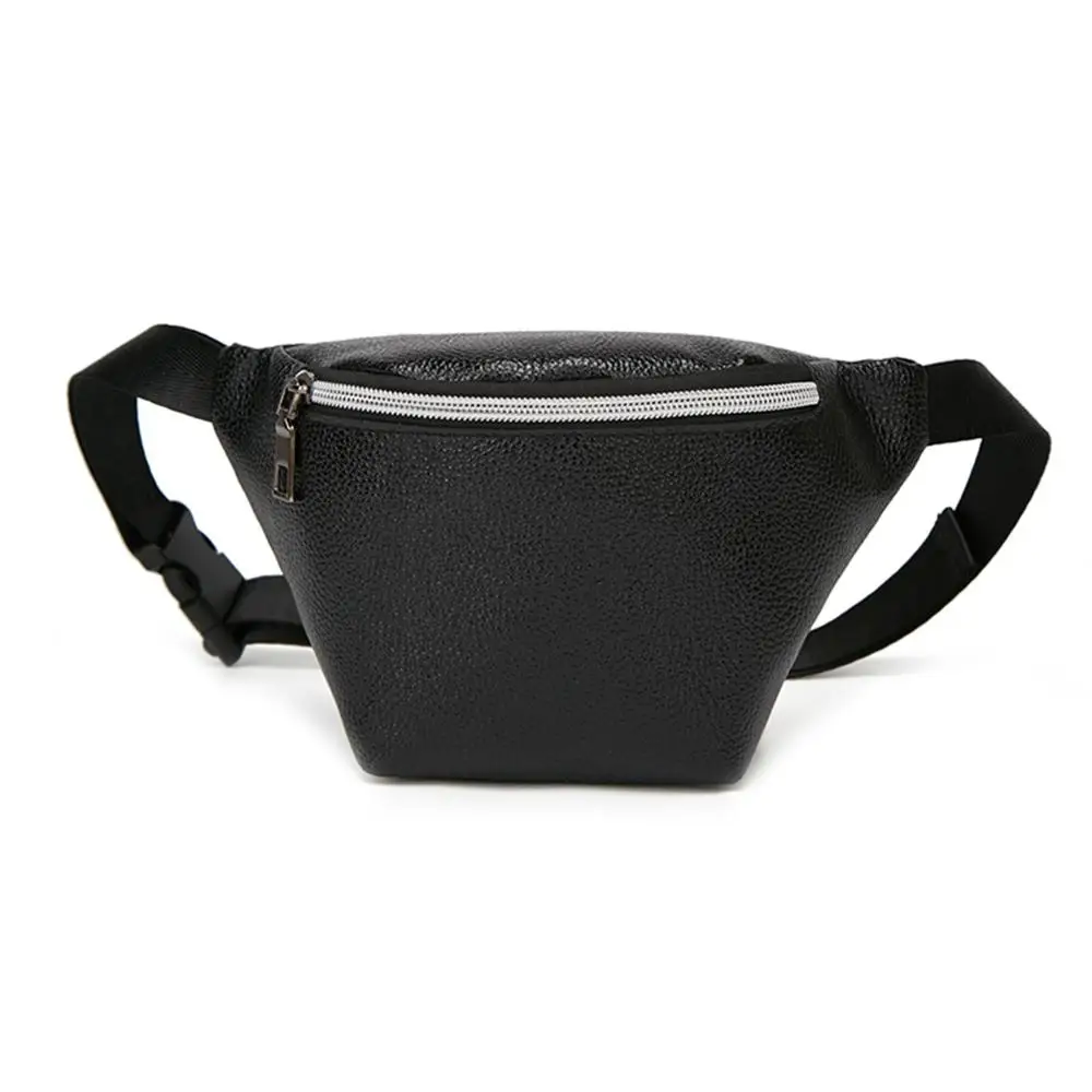 

Teen Girls Small Casual Litchi Pattern Shoulder Waist Bags Women Mini Simple Solid Fanny Belt Packs Leather Crossbody Chest Bag