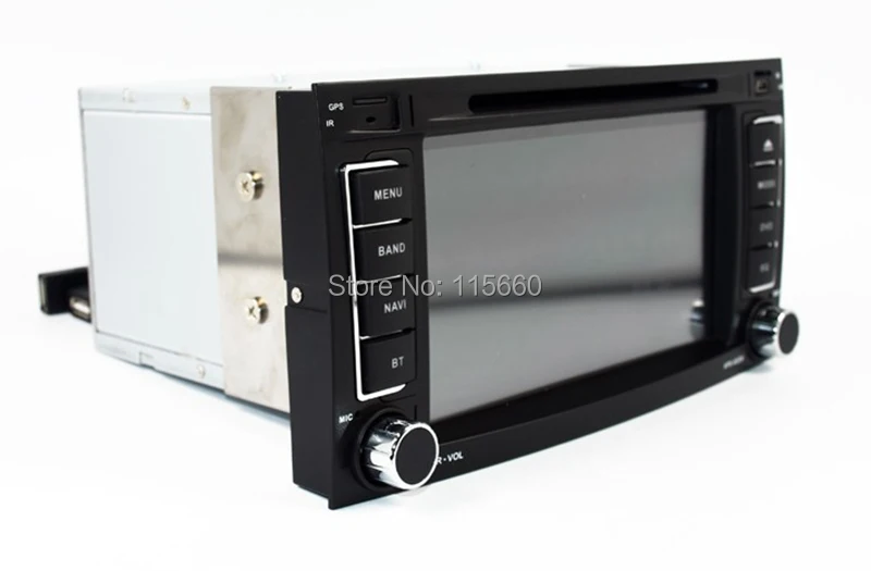 Car DVD GPS for VW Volkswagen Touareg-Multivan T5 Transporter Auto Radio 3