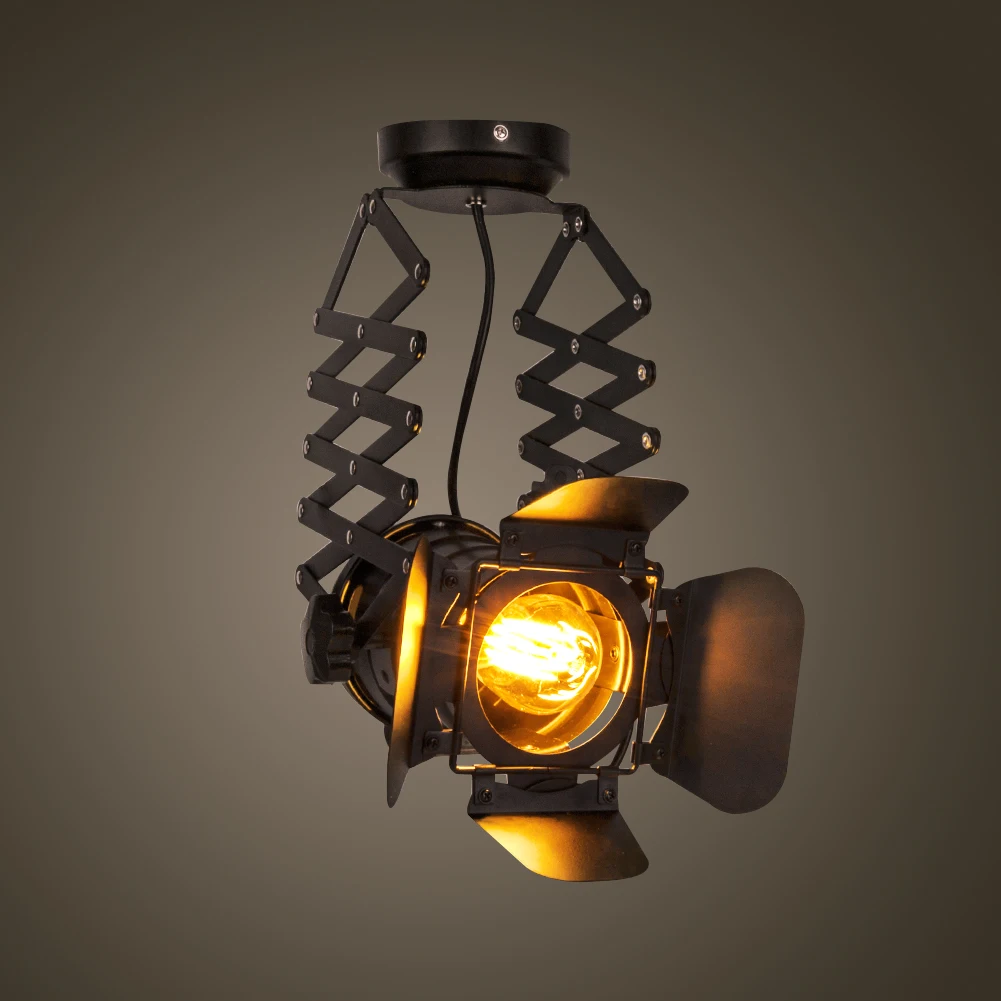 Retro Loft Ceiling Light Vintage 60W Expansion Bracket ...