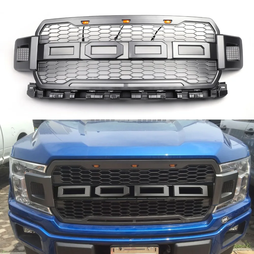 Areyourshop Car Gray 2018 F150 Raptor Style LED Front ...