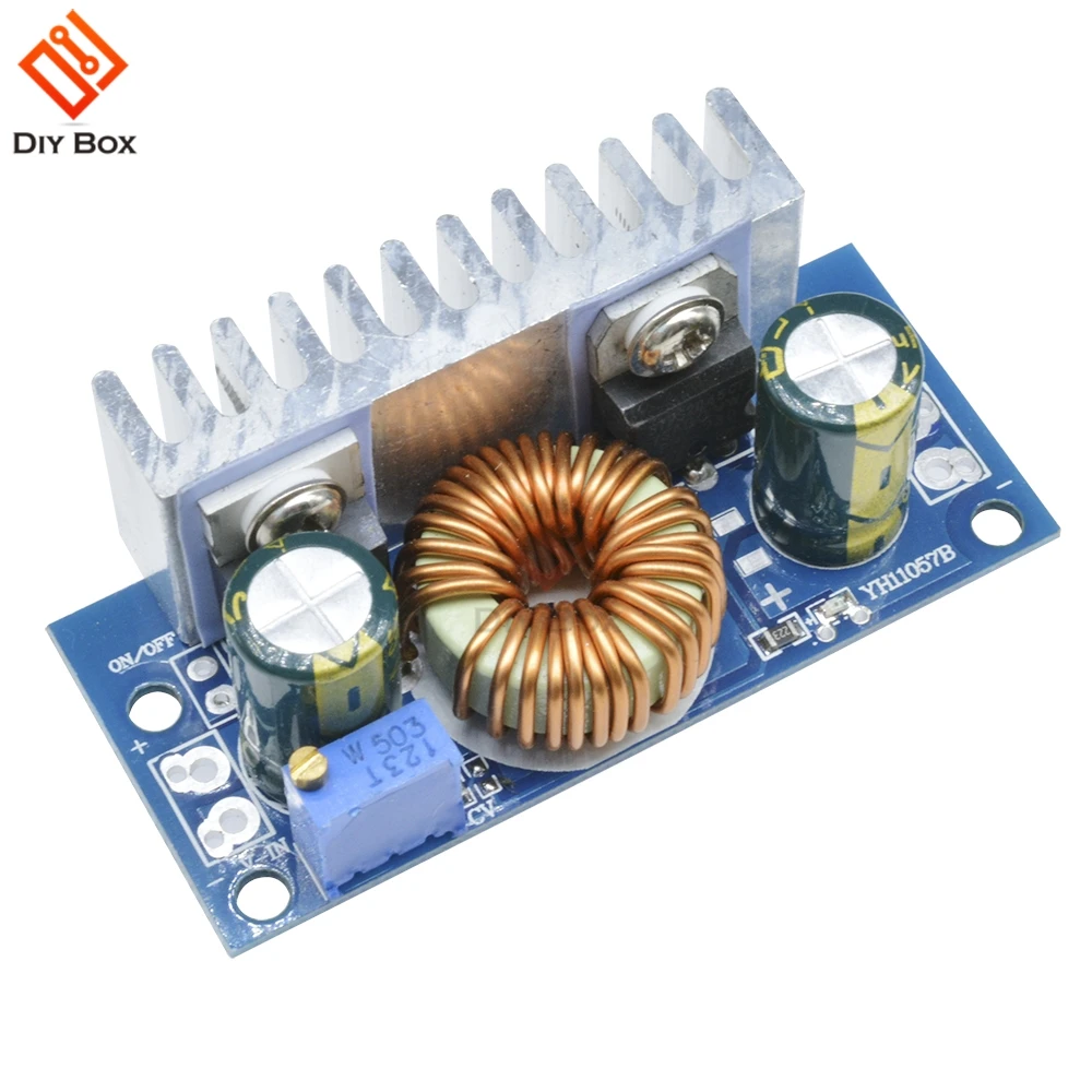 Adjustable DC-DC Boost Step Up Converter 4.5V-32V to 5-42V 6A Power Apply Module