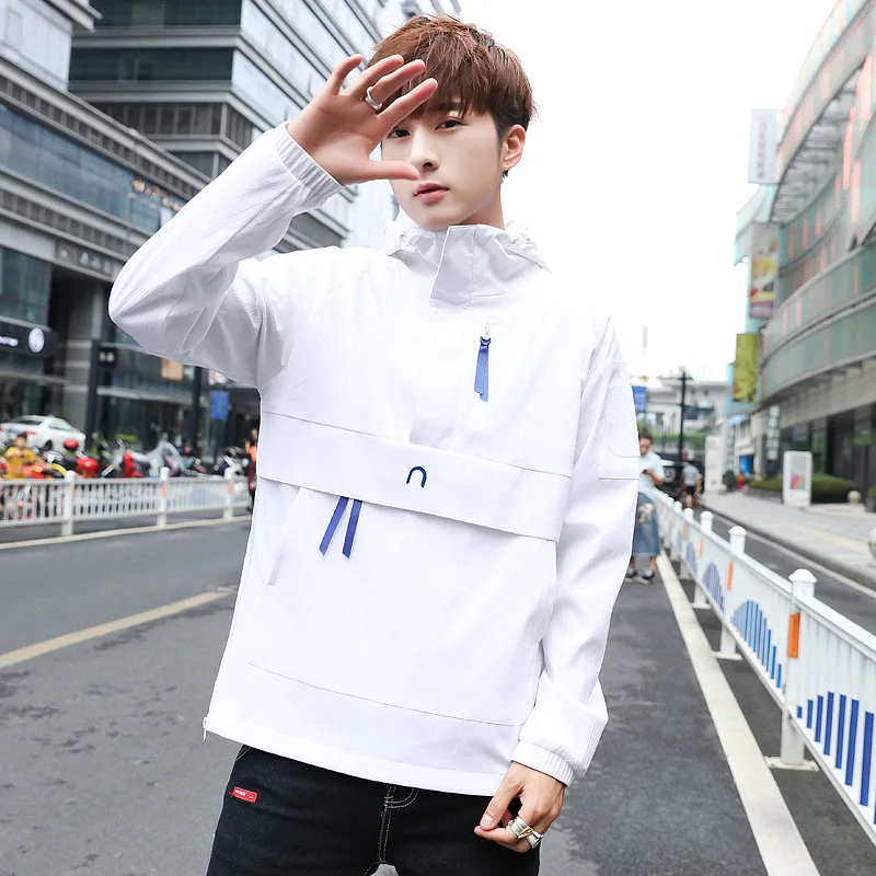 Fashion Men Coats and Jackets Thin Jacket Windbreaker Streetwear Hip Hop Wind Breaker Jacket Plus Size Pullover Hooded Coats Fashion Men Coats and Jackets Thin Jacket Windbreaker Streetwear Hip Hop Wind Breaker Jacket Plus Size Pullover Hooded Coats
