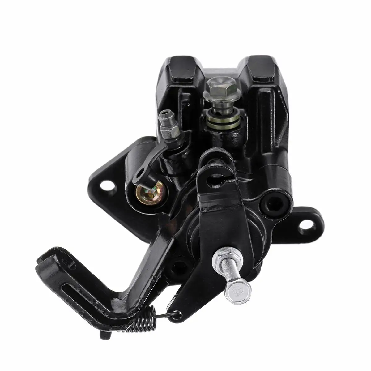 Для Yamaha 87-06 Banshee ATV задний тормозной суппорт для Blaster Raptor 200 350 Черный Легкая установка для Banshee/Blaster