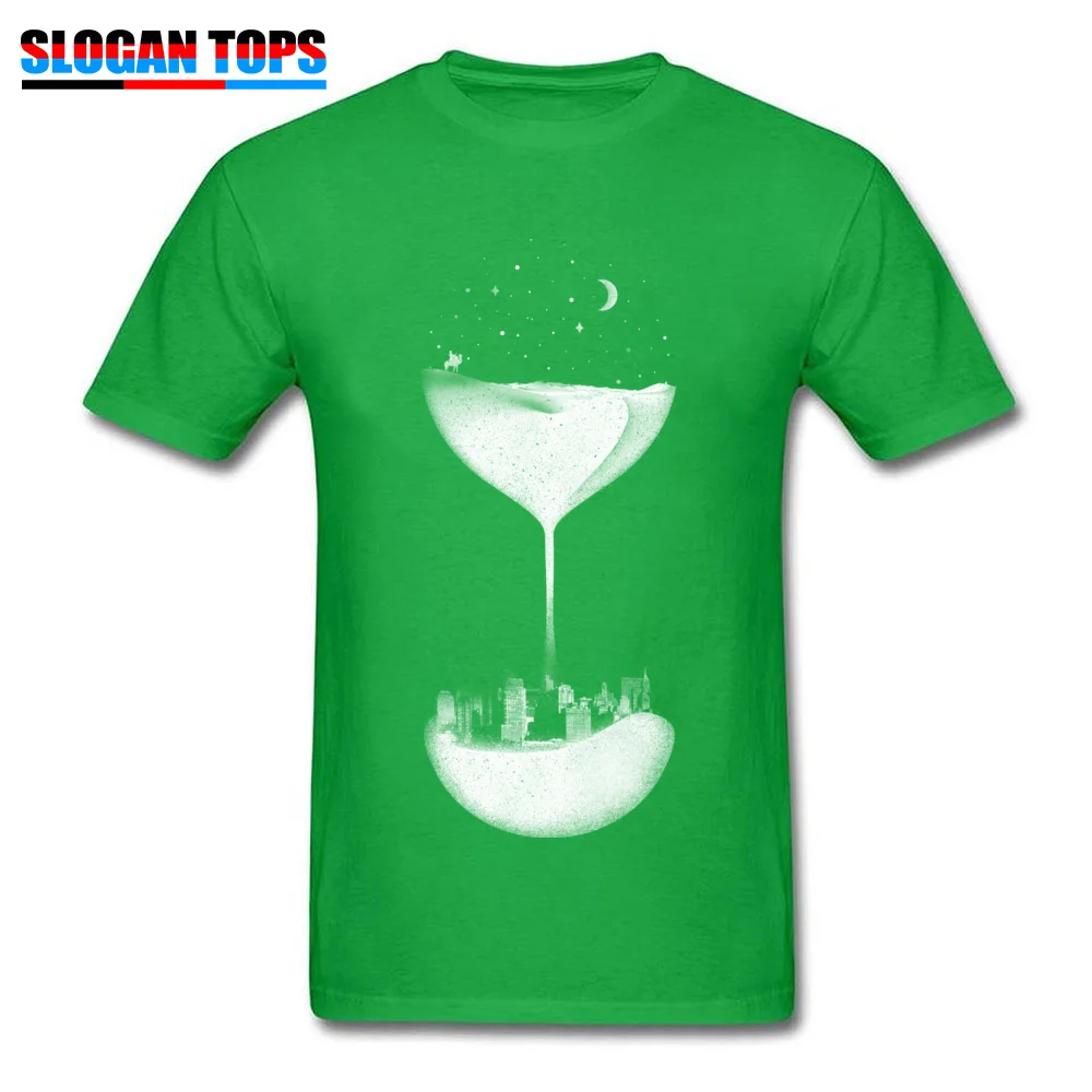 Time Travels 2018 Hot Sale Short Sleeve Casual T Shirt Cotton Fabric O Neck Men T Shirt Slim Fit Top T-shirts April FOOL DAY Time Travels green