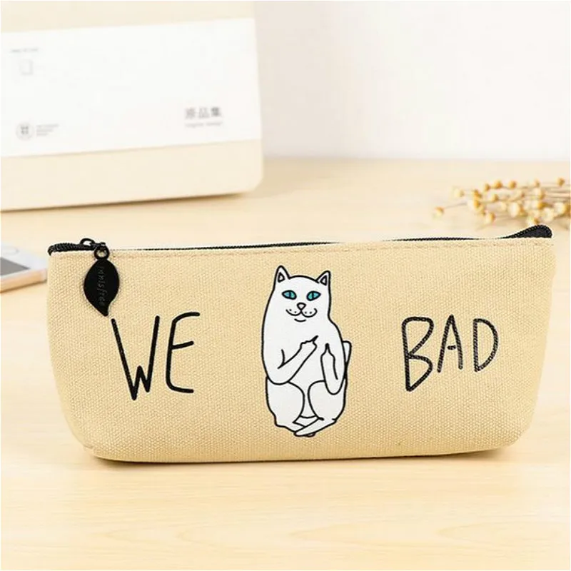 

1pcs/sell Kawaii Pencil Case Cartoon cute Dragen-Li pattern School office Supplies Stationery student Halloween Gift