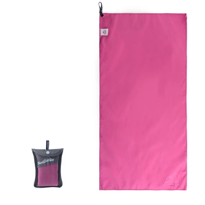 Naturehike легкое портативное быстросохнущее банное полотенце из микрофибры полотенце для рук и лица хорошо впитывающее полотенце для плавания спортивное полотенце s - Цвет: Rosy