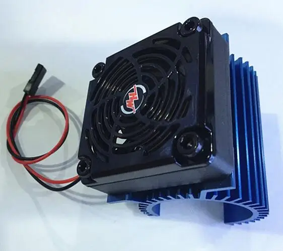 

Free Shipping Hobbywing 1/8 Motor Radiator 5V C1 motor cooling fan with heat sink for motor 3660 3665 3674