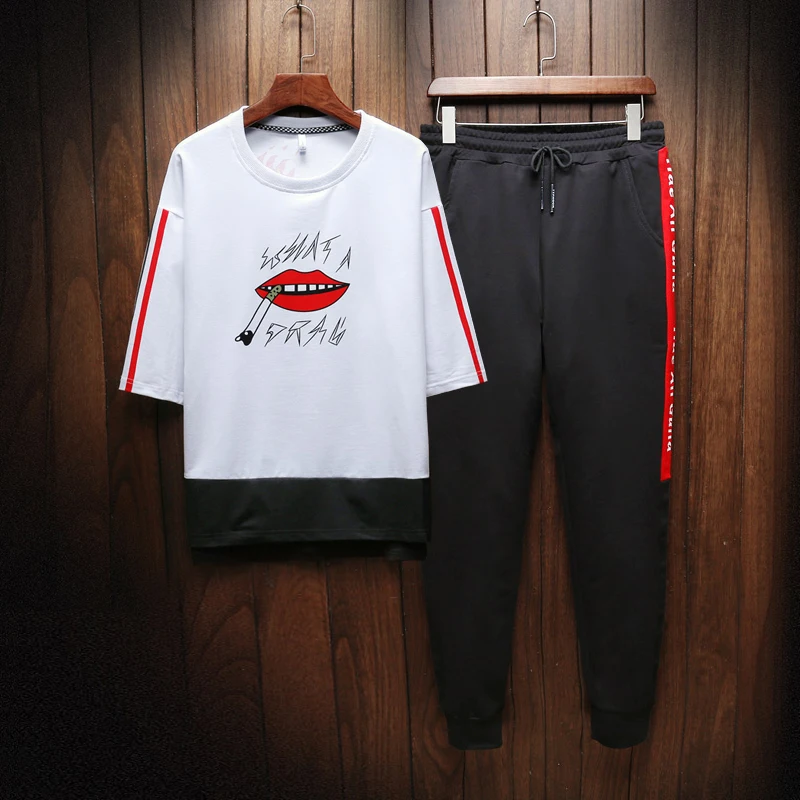 mens hip hop sweat suits