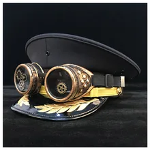 Армейские кепки для женщин и мужчин erмного полицейский Козырек Кепка армейская шляпа стимпанк Кортикальная полицейская шапка для косплея Размер S M L XL XXL