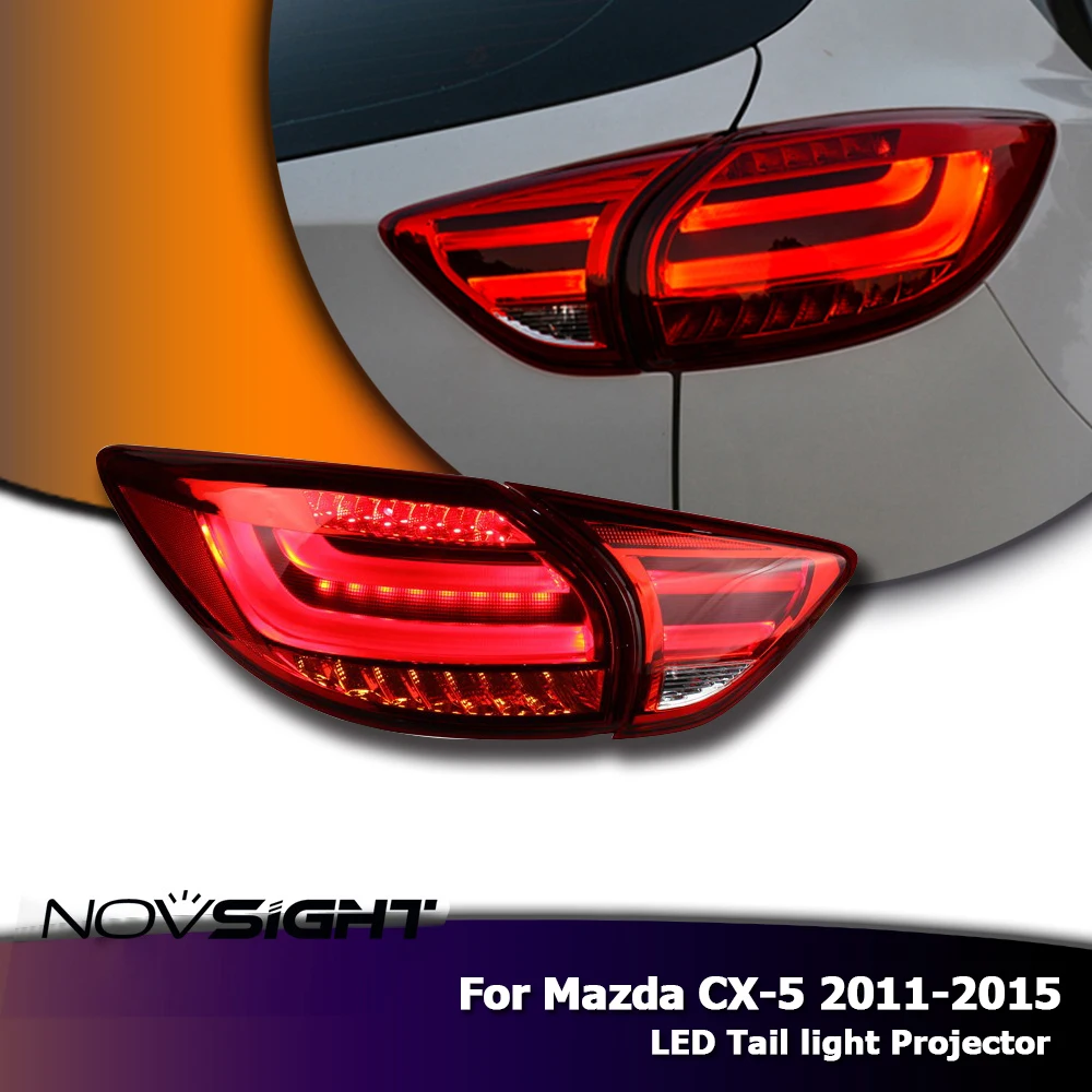 

NOVSIGHT 2PCS 4300K 5000K 6000K LED Rear Light DRL Turn Signal Lamp Set For Mazda CX-5 2011-2015 Headlight Assembly