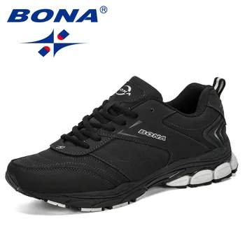 ⁦BONA New Style Spring Autumn Men Running Shoes Breathable Outdoors Sports Shoes Zapatos Comfortable Athletic Male Sneakers⁩ – תמונה ⁦2⁩