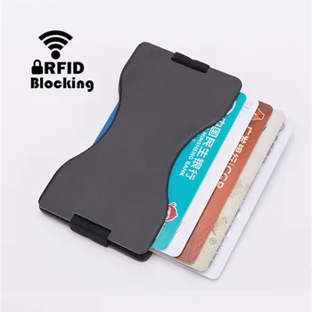 

2019 New Aluminum alloy Credit Card Holder Ultralight Minimalist Wallet EDC Wallet Fashion Case Pocket Wallets Thin Cardholder
