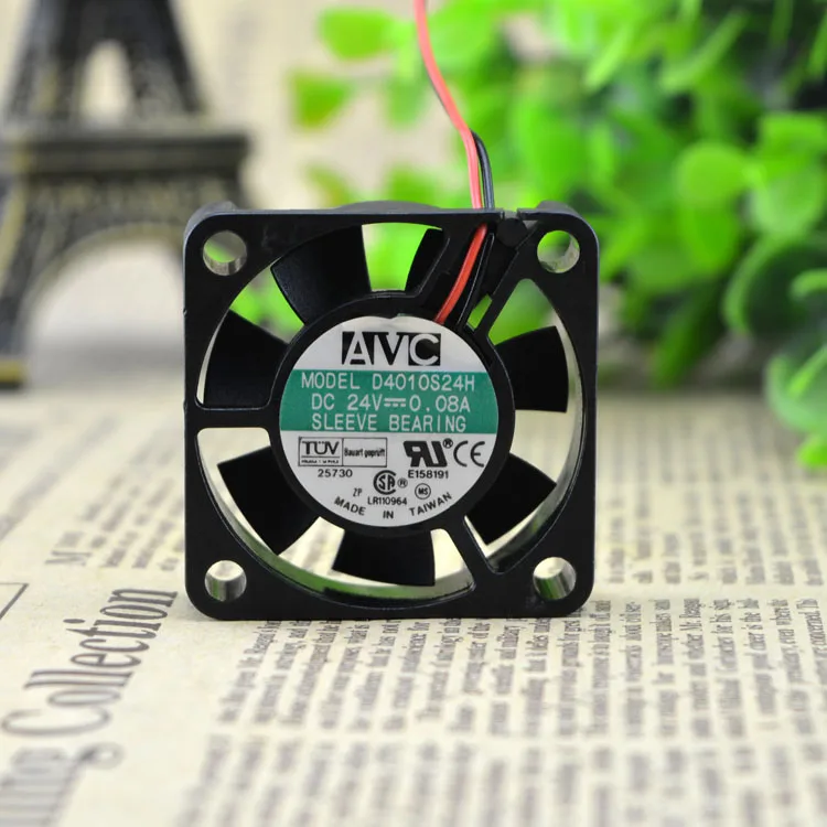 

New original 4010 24V 0.08A silent fan 4CM power supply cooling fan D4010S24H