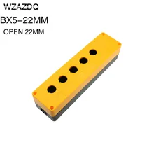 Bx5 22 five hole button box 5 hole button switch box control box five openings 22mm