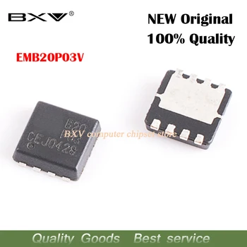 

5pcs EMB20P03V EMB20P03 B20P03 3*3mm MOSFET QFN-8 new original free shipping