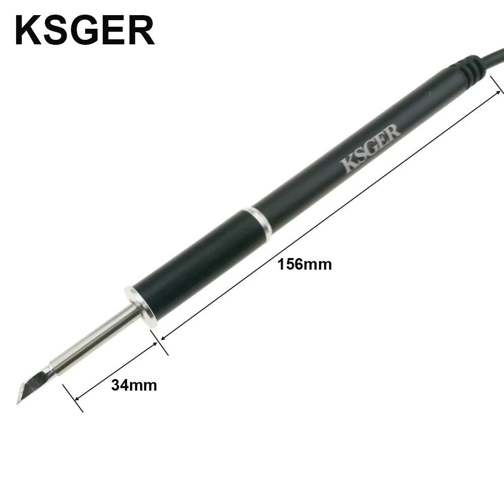 KSGER STM32 OLED сплав алюминий 9501 паяльник ручка для Hakko T12 Электрические паяльники DIY